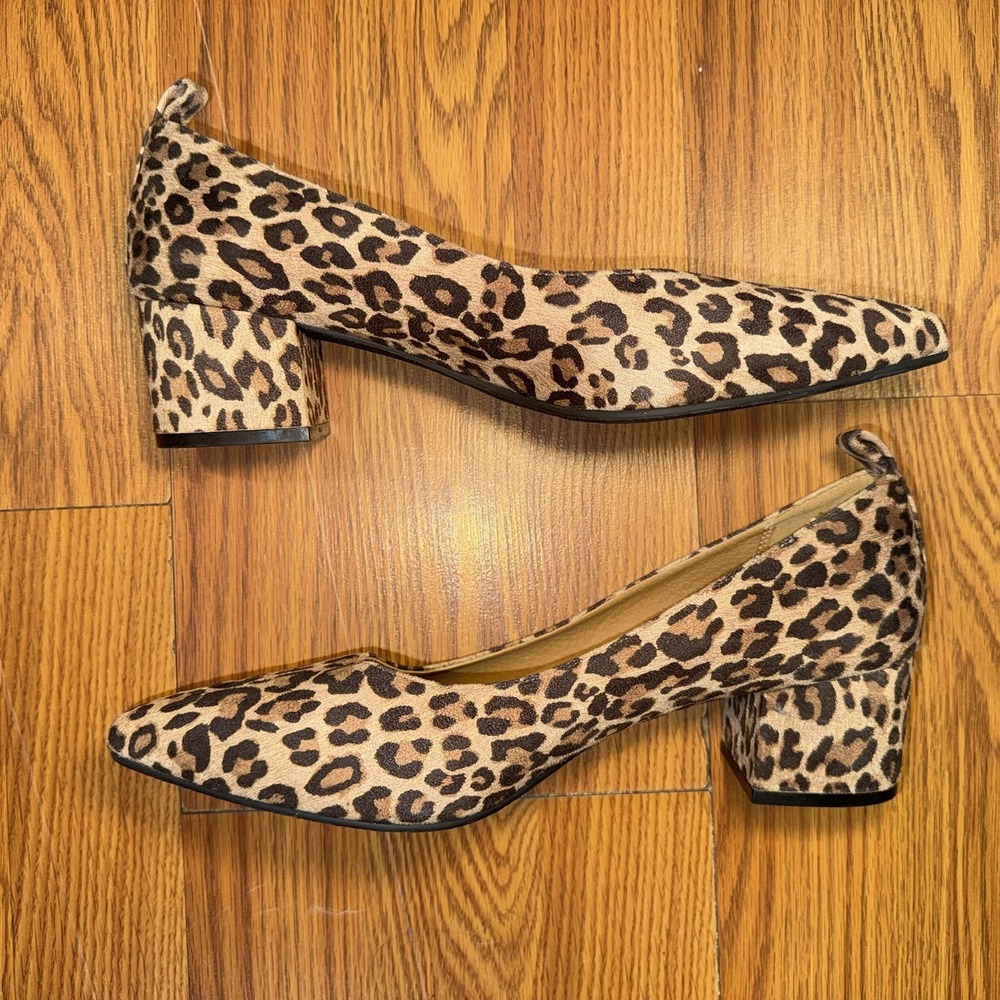 Susina Cheetah Heels Women's Size 9M